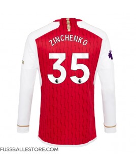 Günstige Arsenal Oleksandr Zinchenko #35 Heimtrikot 2023-24 Langarm